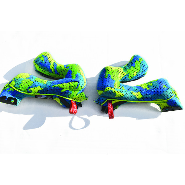 AIROH Airoh Cheek Pads Aviator 2.2 Yellow/Blue